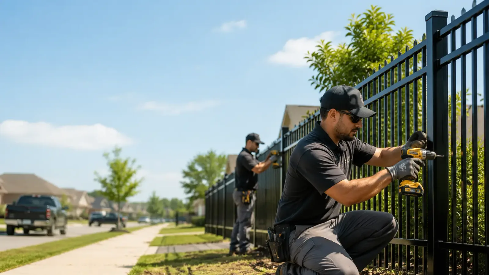 Metal Fence Installation in Truro, IA